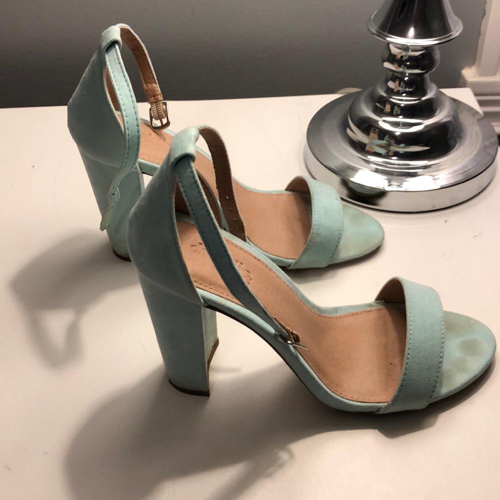 Blue Charlotte Russe heels